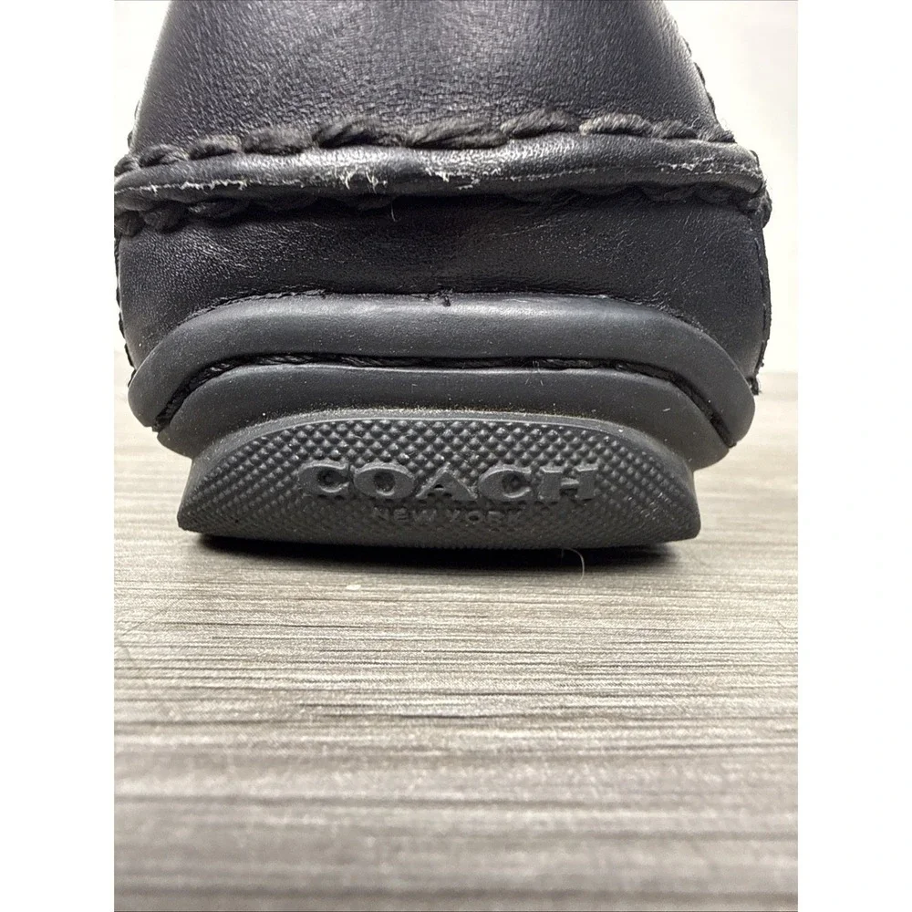 Coach Men's Mott Driver Sig FG2983 Casual‎ Loafer Shoes Black Size 11